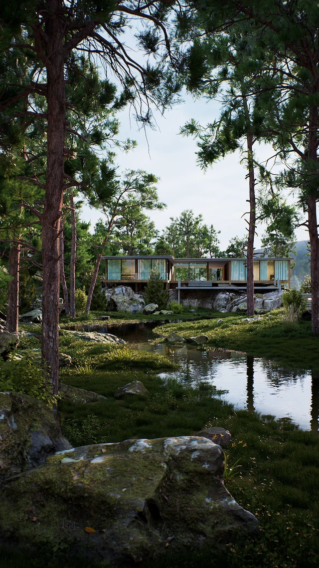 Render creado con D5