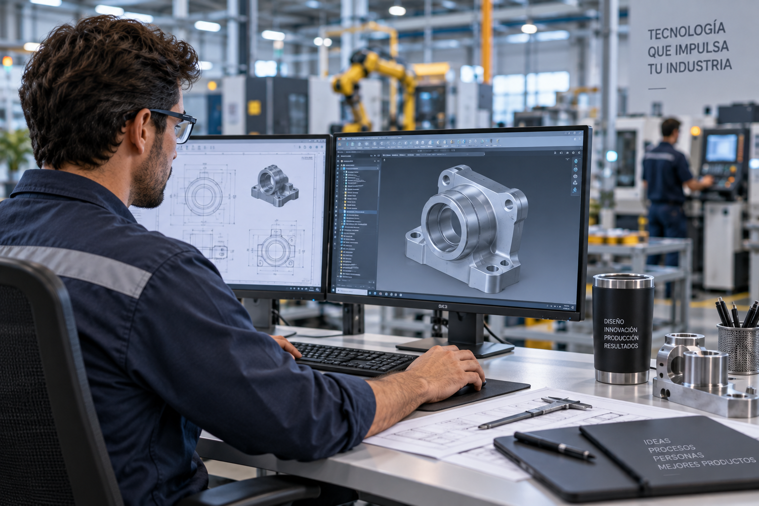 Dise&ntilde;o mec&aacute;nico en CAD